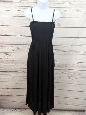 long maxi linen dress Blue Linen Midi Dress with High Waist and Long Sleeves for Women – YLISTYLE
